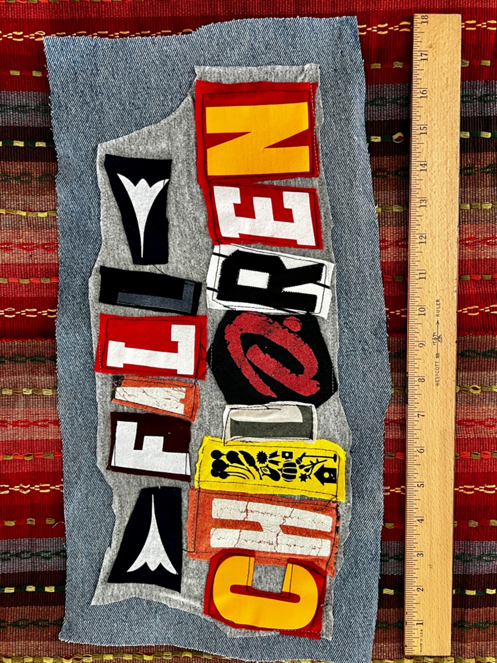 Ransom Note Patch - Fall Children